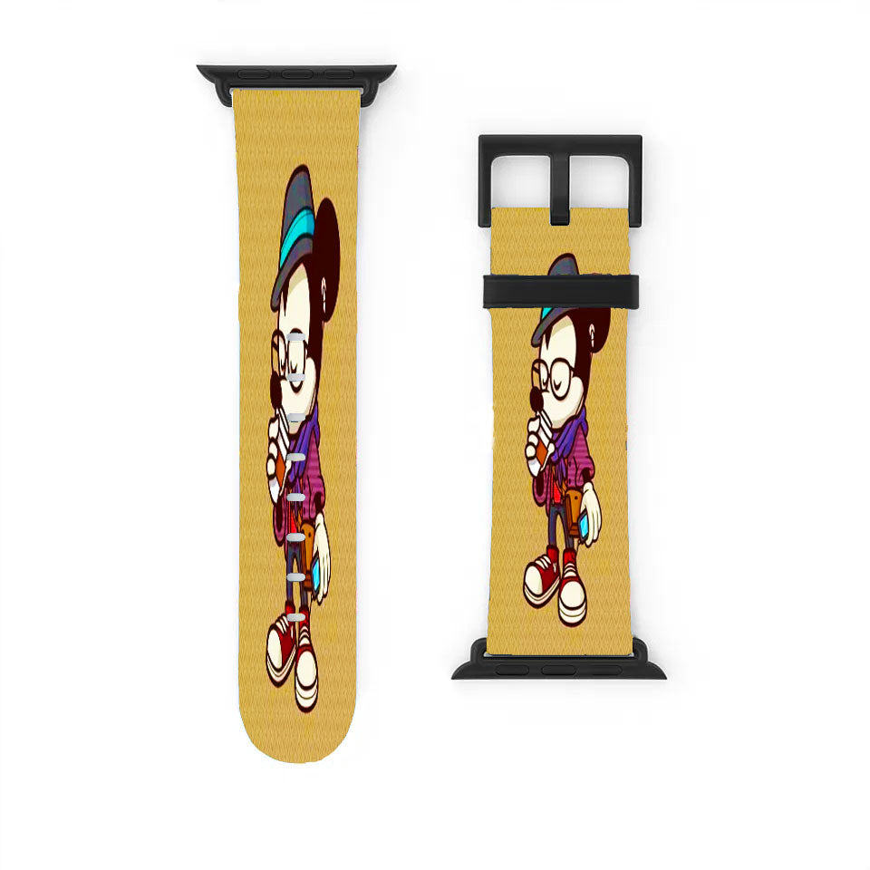 Mickey Mouse Coffee Apple Watch Band 38Mm - 44Mm
