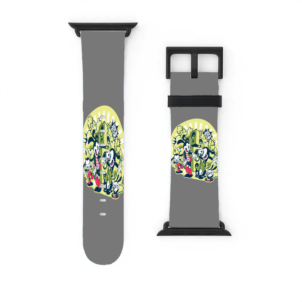 Mickey Mouse Dance Hiphop Style Cartoon Apple Watch Band 38Mm - 44Mm