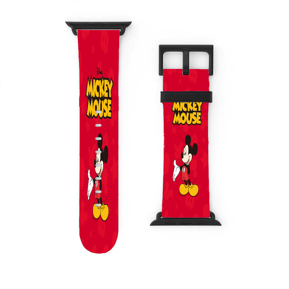Mickey Mouse Disney Cartoon Apple Watch Band 38Mm - 44Mm