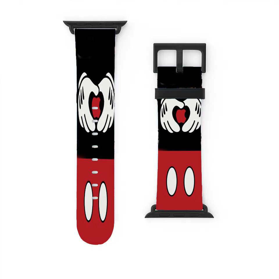 Mickey Mouse Disney Inspired Apple Watch Band 38Mm - 44Mm