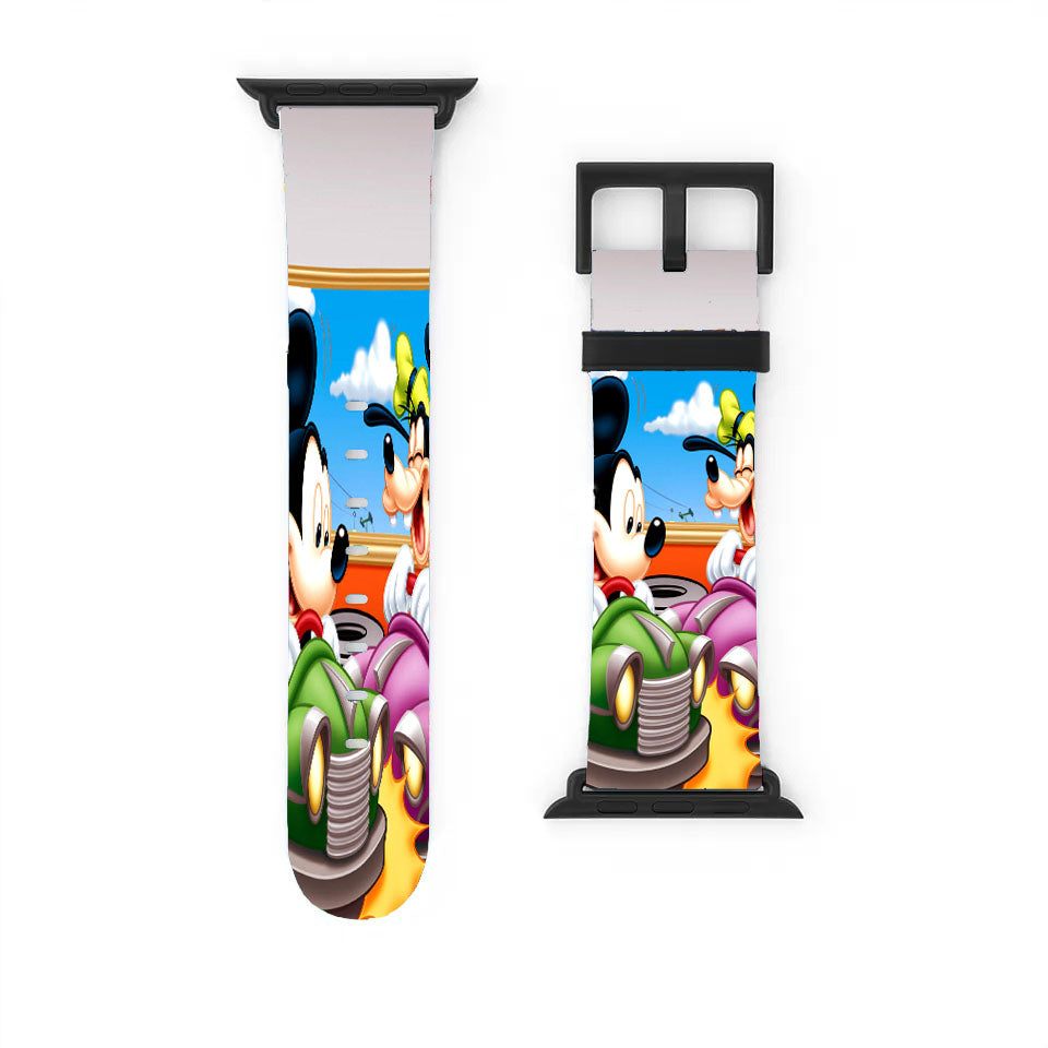 Mickey Mouse In Amusement Park Apple Watch Band 38Mm - 44Mm