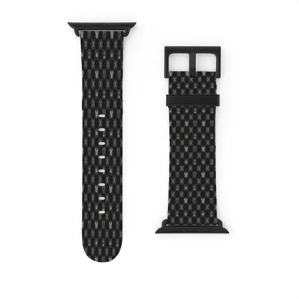 Mickey Mouse Kingdom Hearts Pattern Apple Watch Band 38Mm - 44Mm