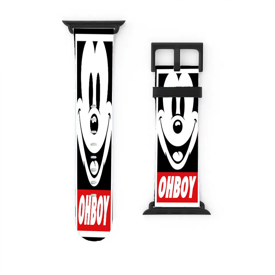 Mickey Mouse Obey Ohboy Apple Watch Band 38Mm - 44Mm