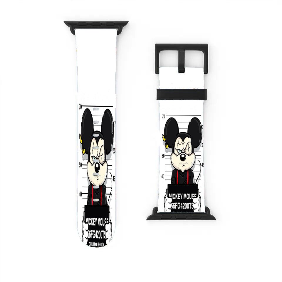 Mickey Mouse On Jail Apple Watch Band 38Mm - 44Mm