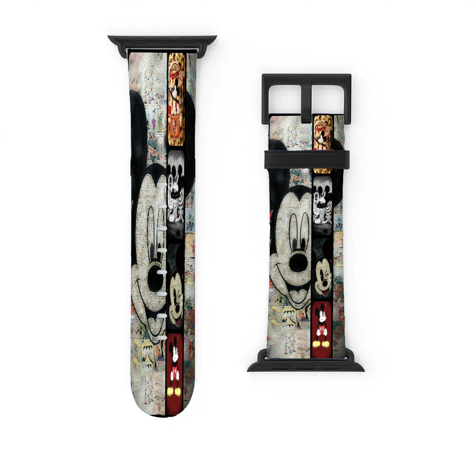Mickey Mouse Paper Apple Watch Band 38Mm - 44Mm