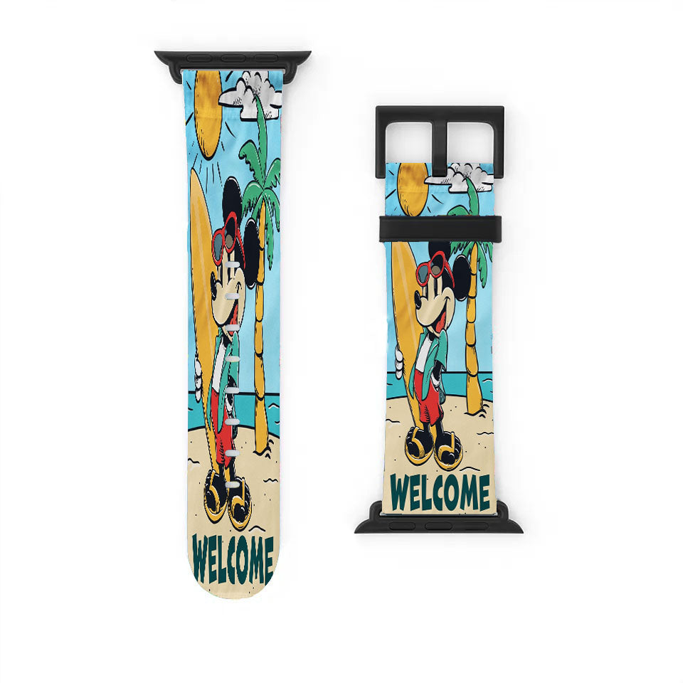 Mickey Mouse Summer Apple Watch Band 38Mm - 44Mm