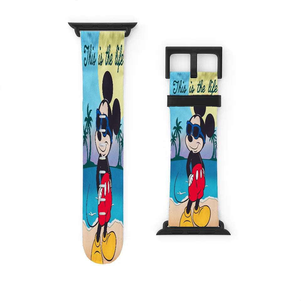 Mickey Mouse Summer Beach Apple Watch Band 38Mm - 44Mm