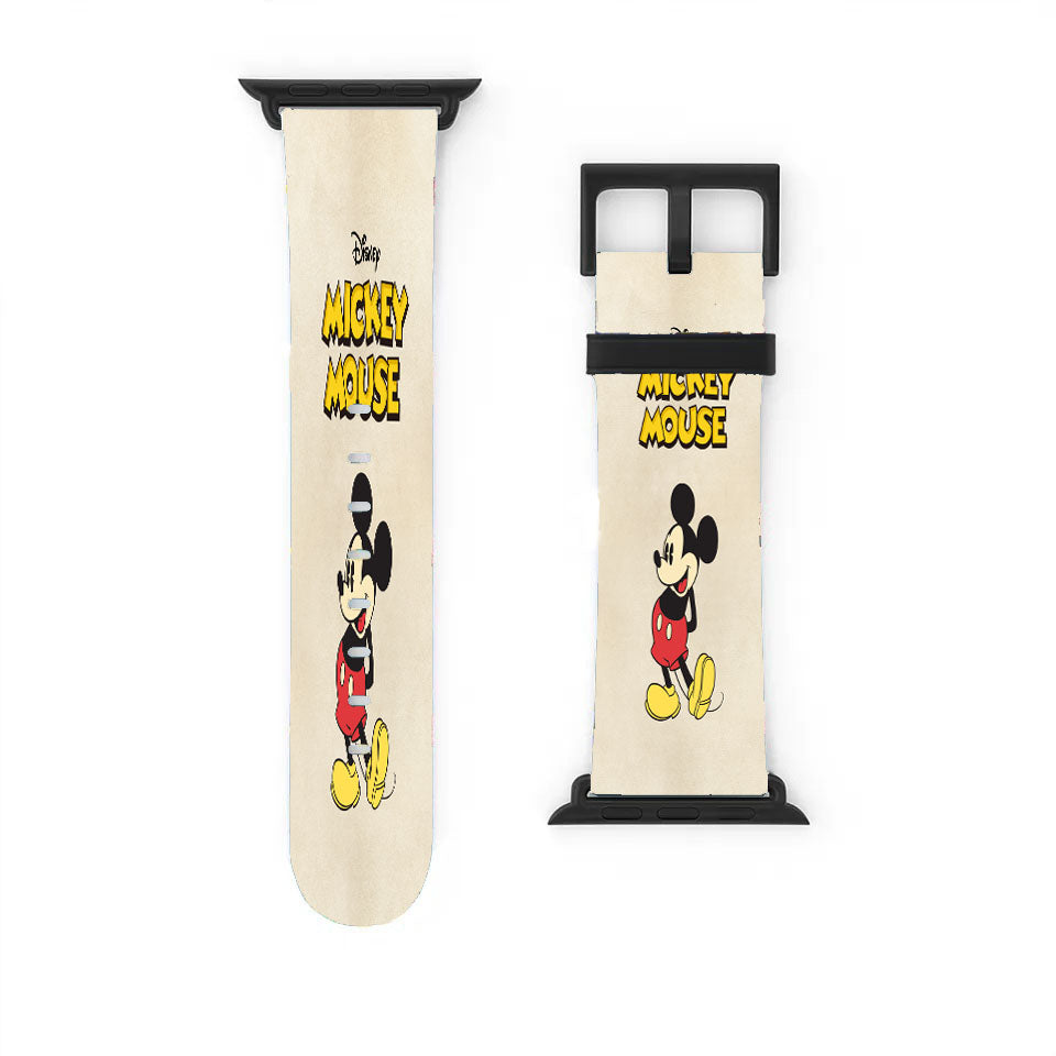 Mickey Mouse Vintage Style Apple Watch Band 38Mm - 44Mm