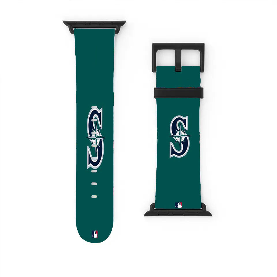 Mlb Seattle Mariners Green Apple Watch Band 38Mm - 44Mm
