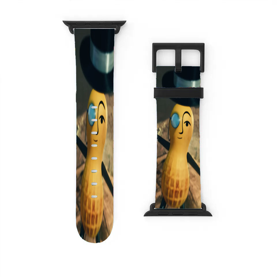 Mr Peanut Cartoon Falling Apple Watch Band 38Mm - 44Mm