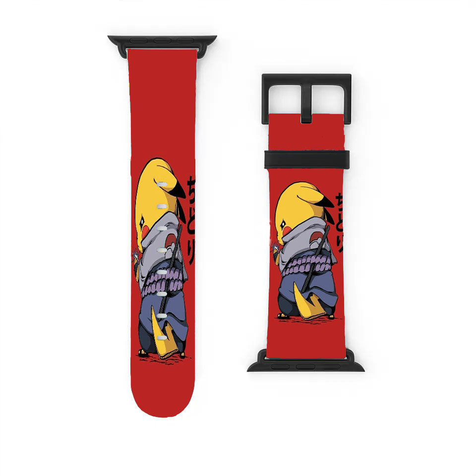 Naruto Pikachu Sasuke Apple Watch Band 38Mm - 44Mm