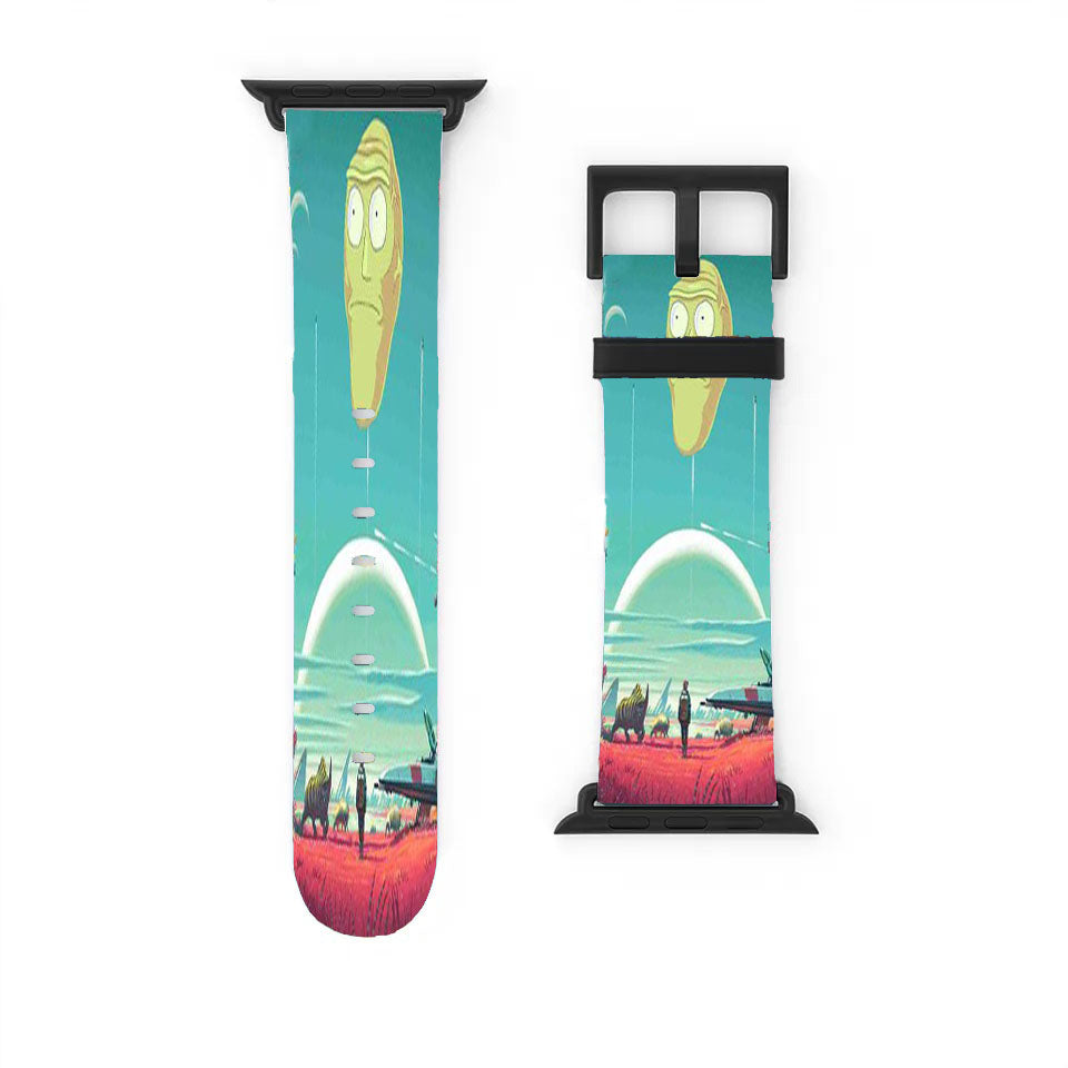 No Man'S Sky Meets Rick And Morty Apple Watch Band 38Mm - 44Mm