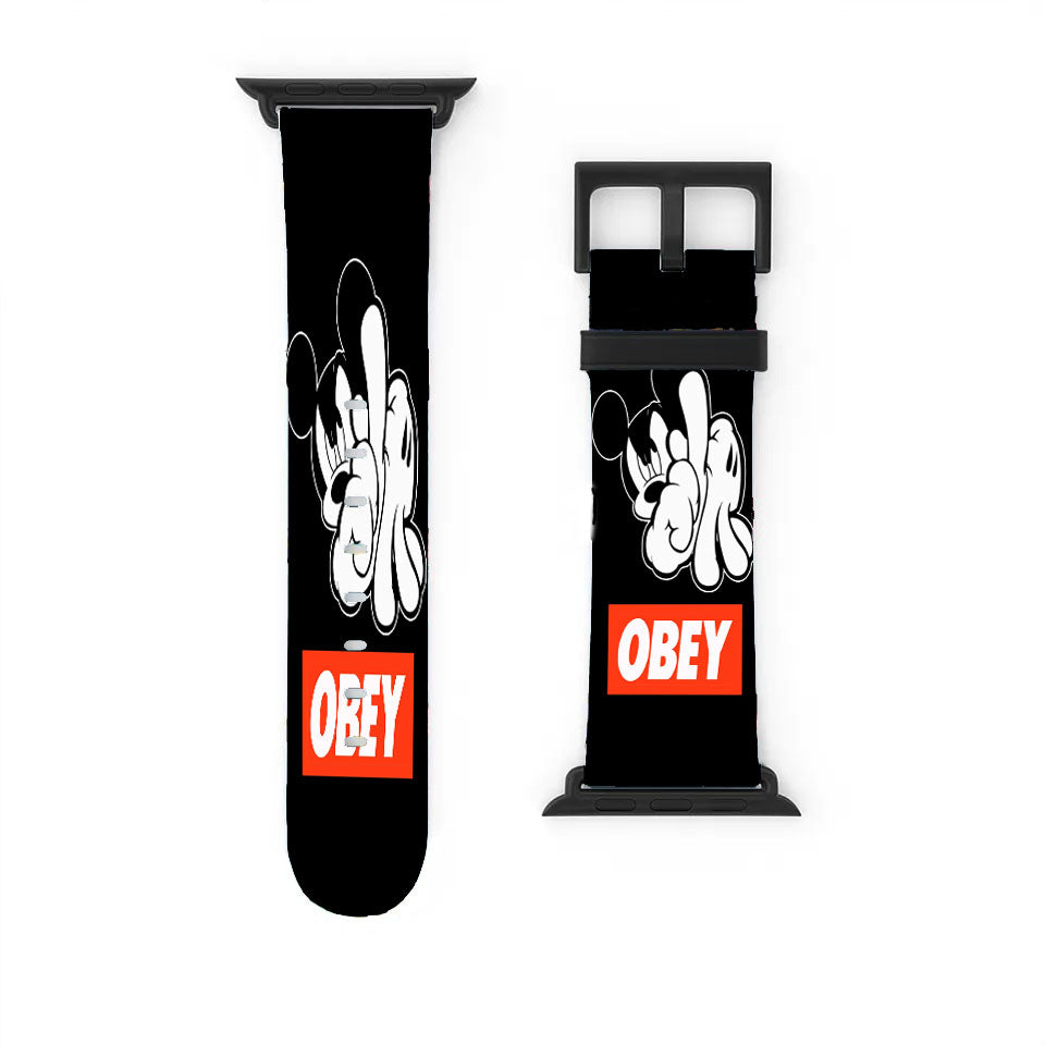 Obey Mickey Mouse Apple Watch Band 38Mm - 44Mm