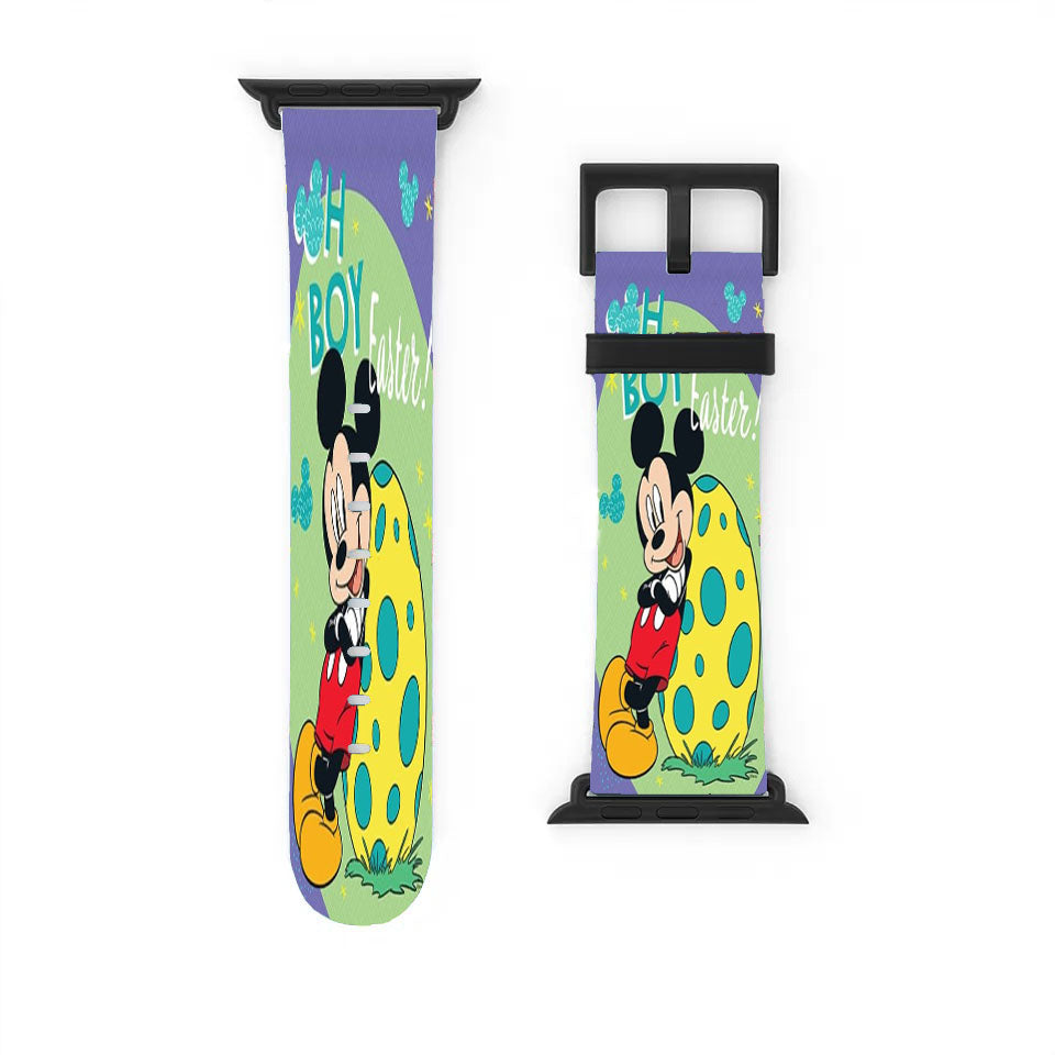 Oh Boy Easter Mickey Mouse Apple Watch Band 38Mm - 44Mm
