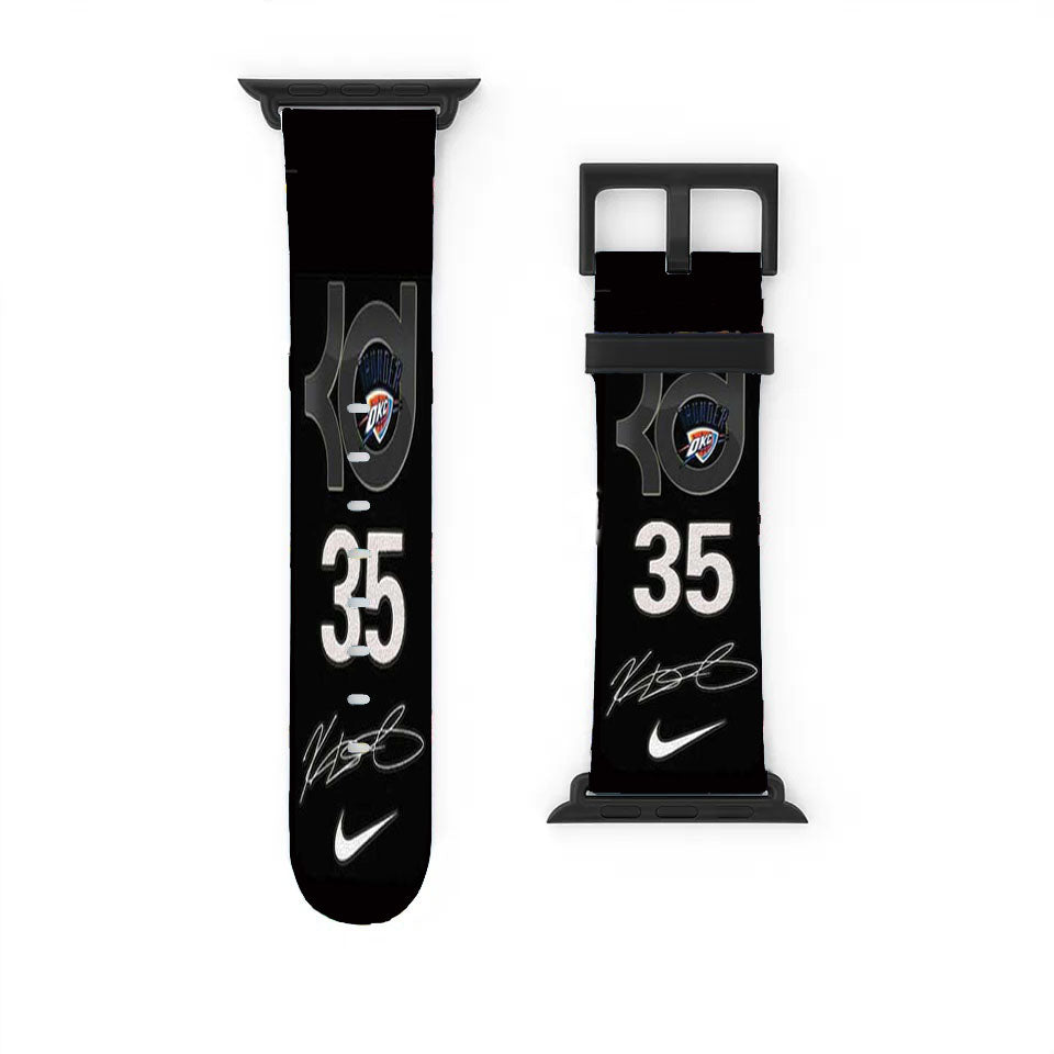 Okc Thunder Kevin Durant Signature Apple Watch Band 38Mm - 44Mm