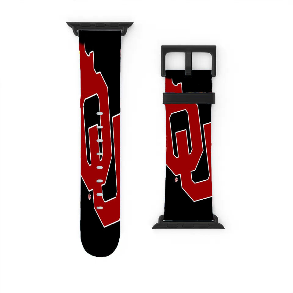 Oklahoma Sooners 2 Aa Apple Watch Band 38Mm - 44Mm