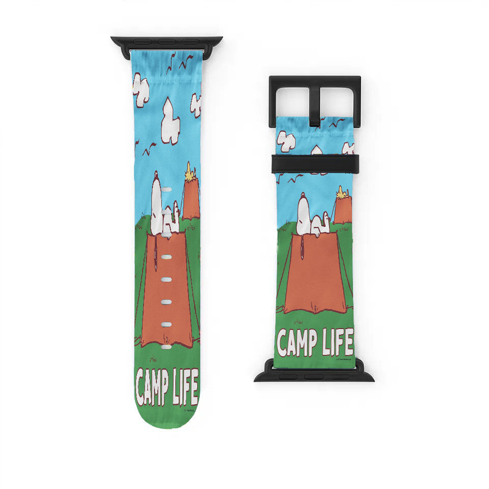 Peanuts Camp Life Snoopy Apple Watch Band 38Mm - 44Mm
