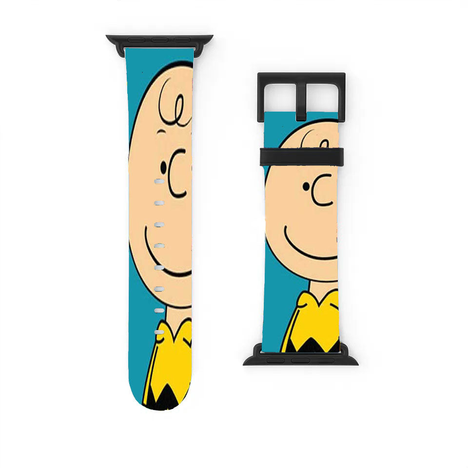 Peanuts Charlie Brown Blue Apple Watch Band 38Mm - 44Mm