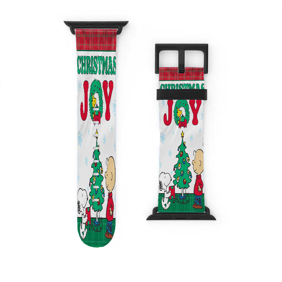 Peanuts Christmas Joy Apple Watch Band 38Mm - 44Mm