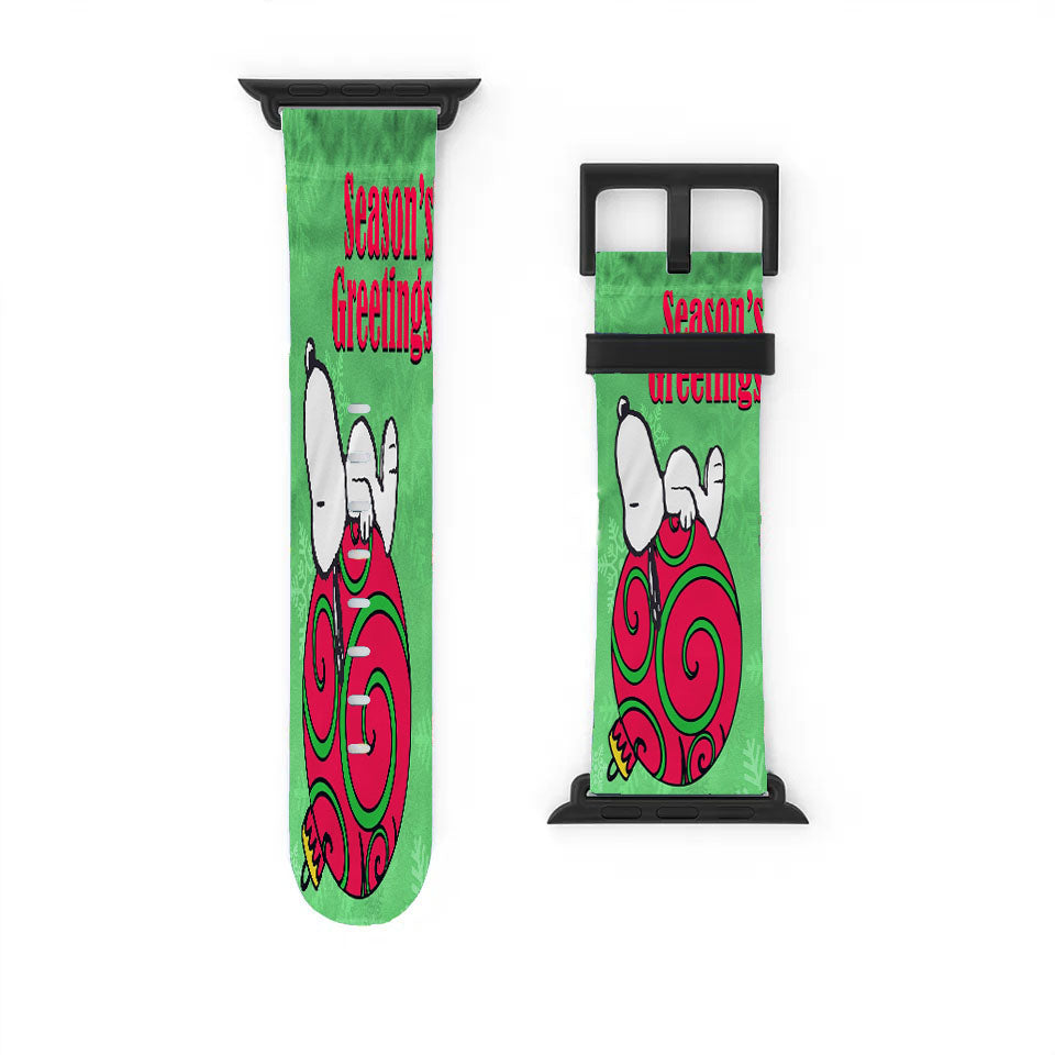 Peanuts Christmas Ornament Snoopy Apple Watch Band 38Mm - 44Mm