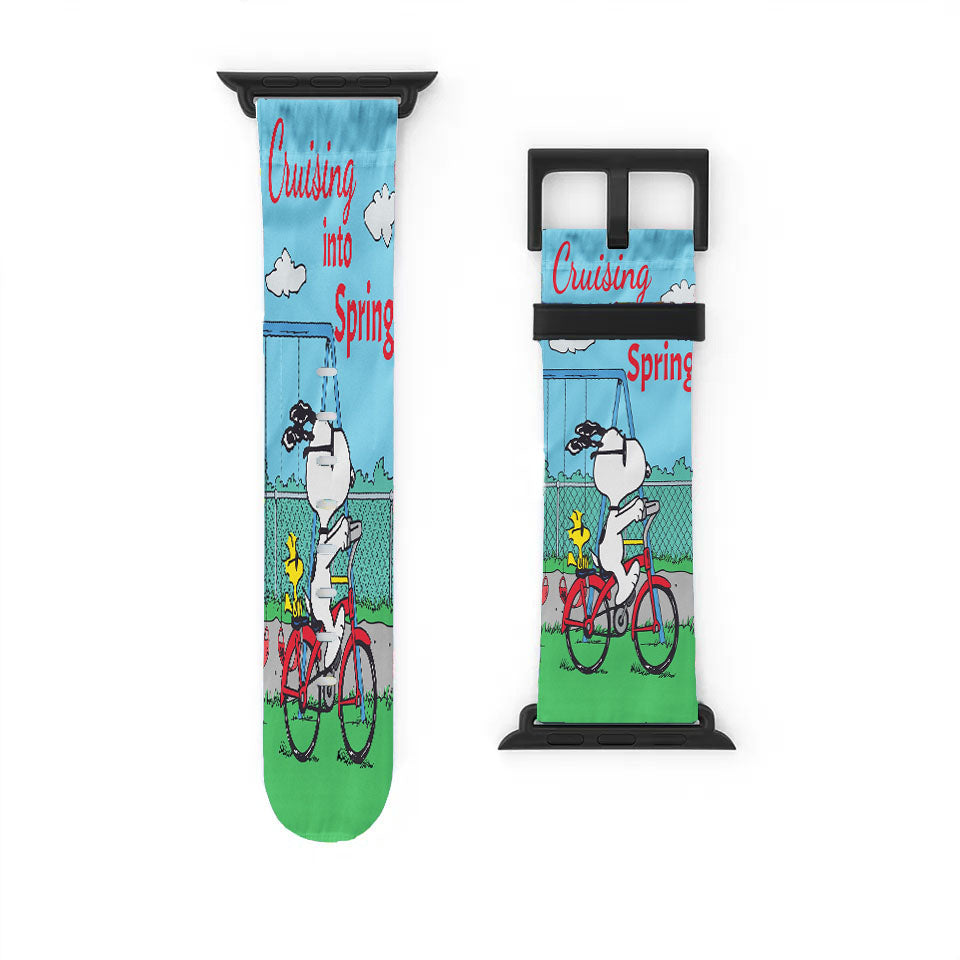 Peanuts Cruising Into Spring Apple Watch Band 38Mm - 44Mm