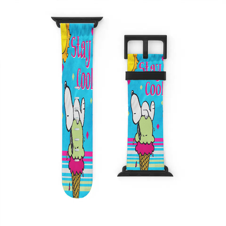 Peanuts Double Scoop Snoopy Apple Watch Band 38Mm - 44Mm