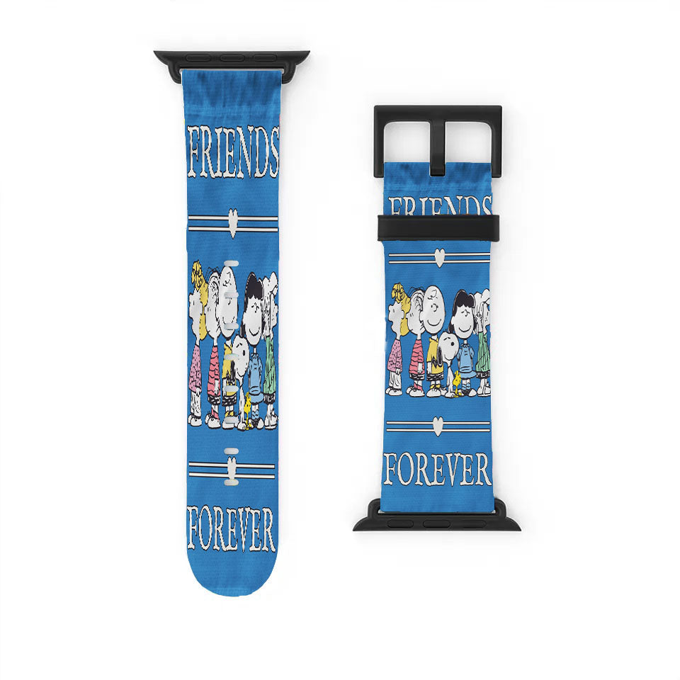 Peanuts Gang Friends Forever Apple Watch Band 38Mm - 44Mm