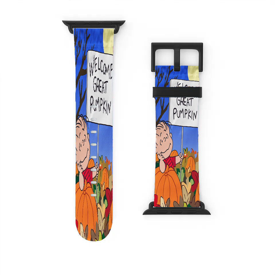 Peanuts Great Pumpkin Apple Watch Band 38Mm - 44Mm
