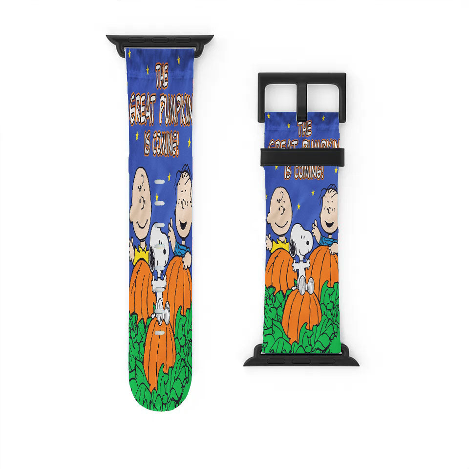 Peanuts Great Pumpkin Charlie Brown Apple Watch Band 38Mm - 44Mm