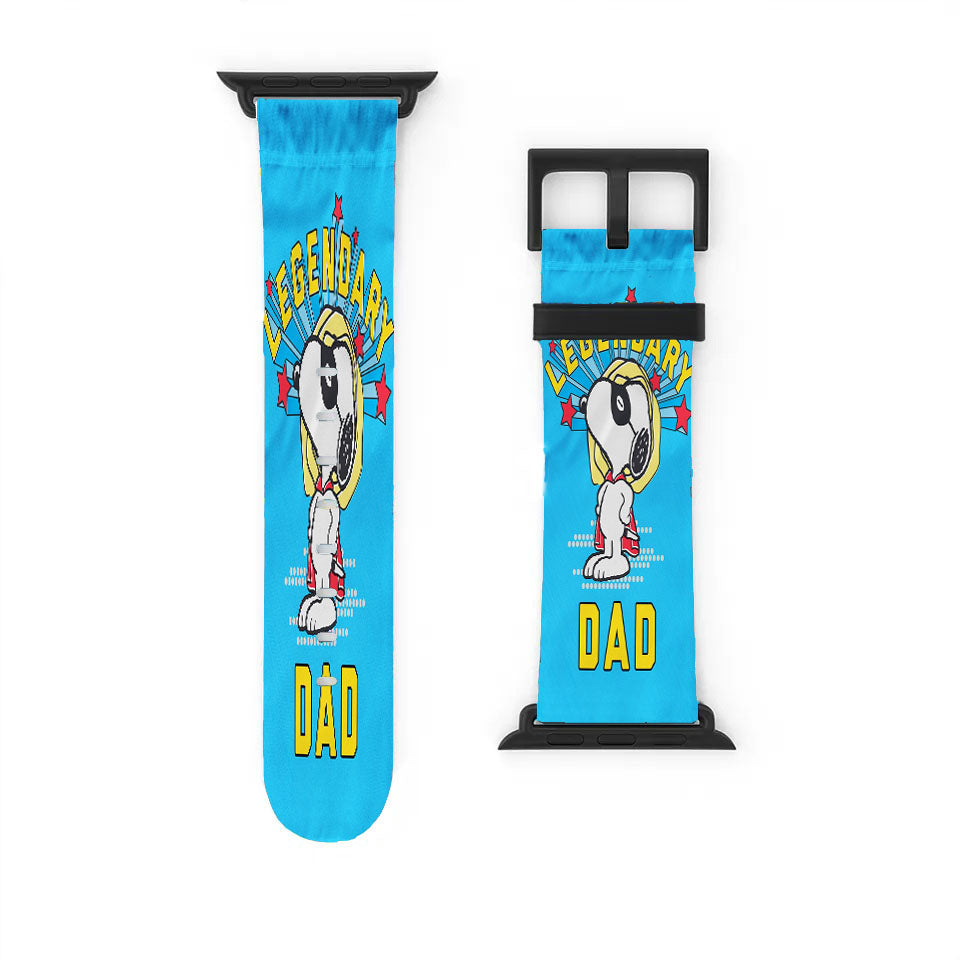 Peanuts Legendary Dad Apple Watch Band 38Mm - 44Mm