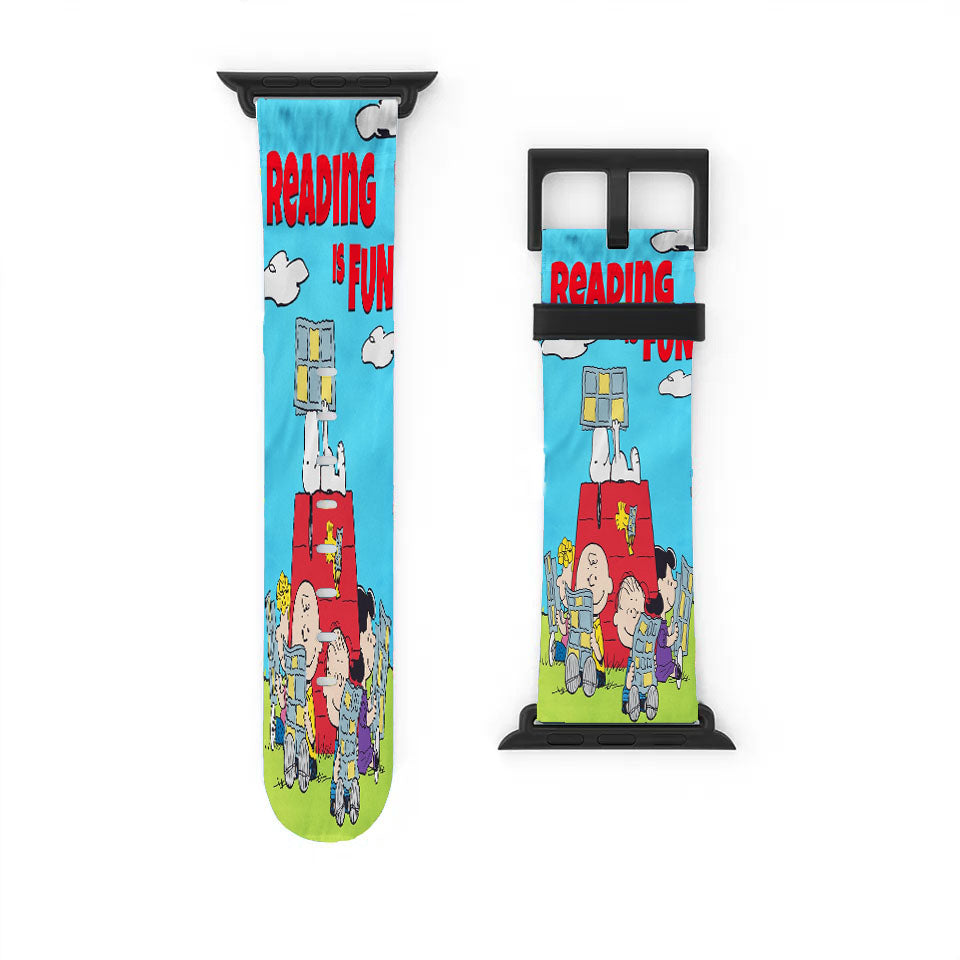 Peanuts Reading Is Fun Apple Watch Band 38Mm - 44Mm