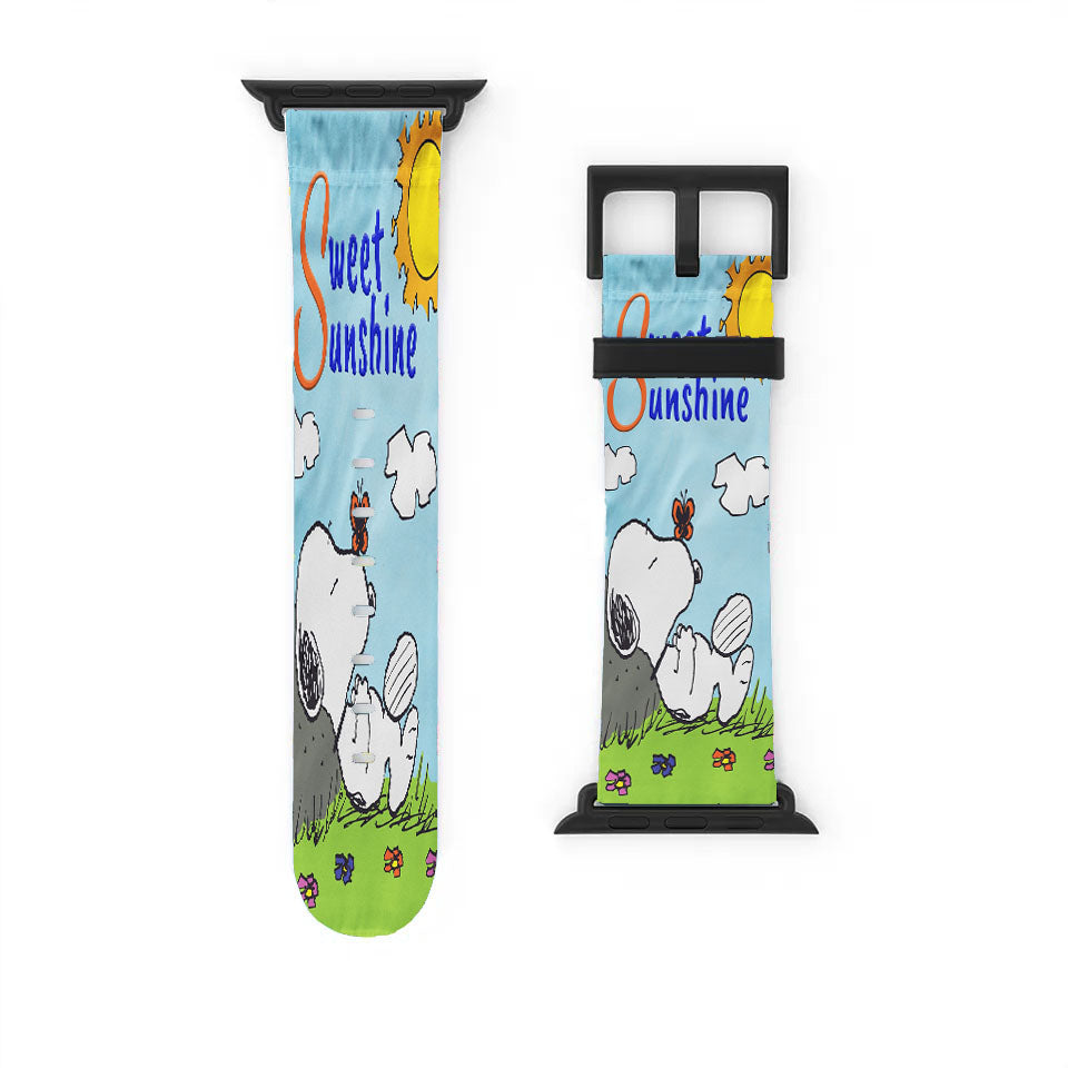 Peanuts Sweet Sunshine Snoopy Apple Watch Band 38Mm - 44Mm