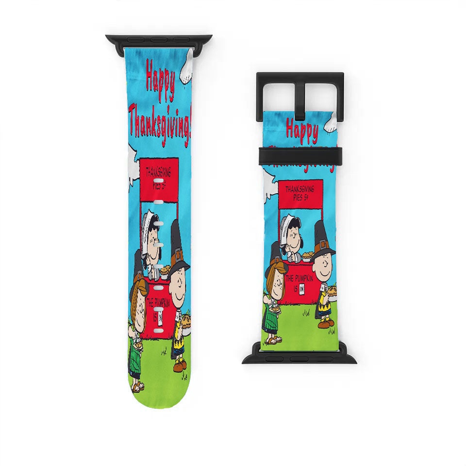 Peanuts Thanksgiving Apple Watch Band 38Mm - 44Mm