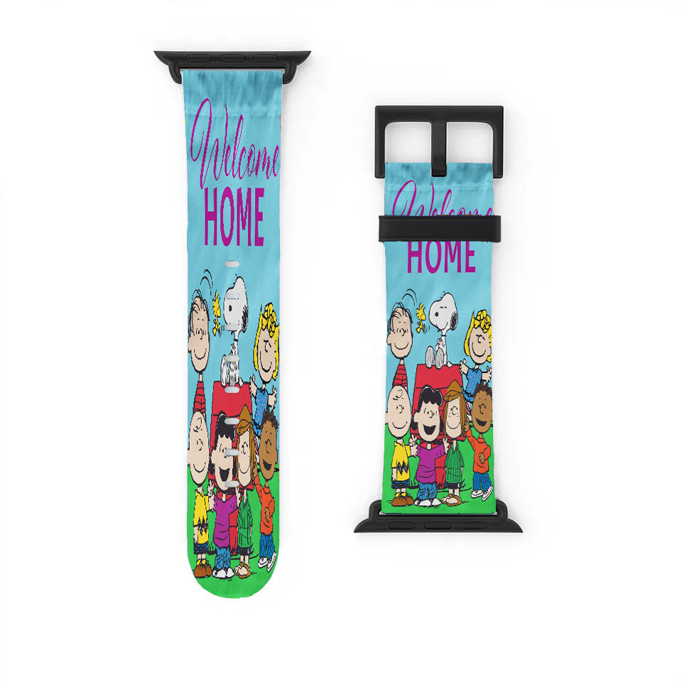 Peanuts Welcome Home Apple Watch Band 38Mm - 44Mm