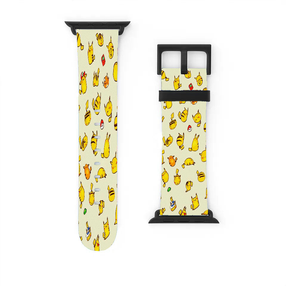 Pikachu Cute Apple Watch Band 38Mm - 44Mm