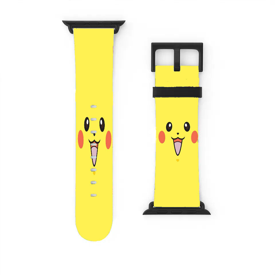 Pikachu Face Apple Watch Band 38Mm - 44Mm