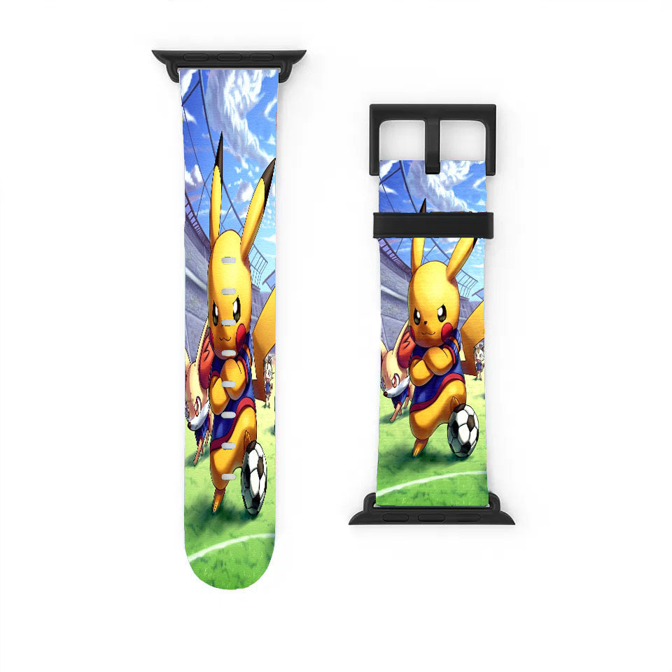 Pikachu Football And Friends Apple Watch Band 38Mm - 44Mm