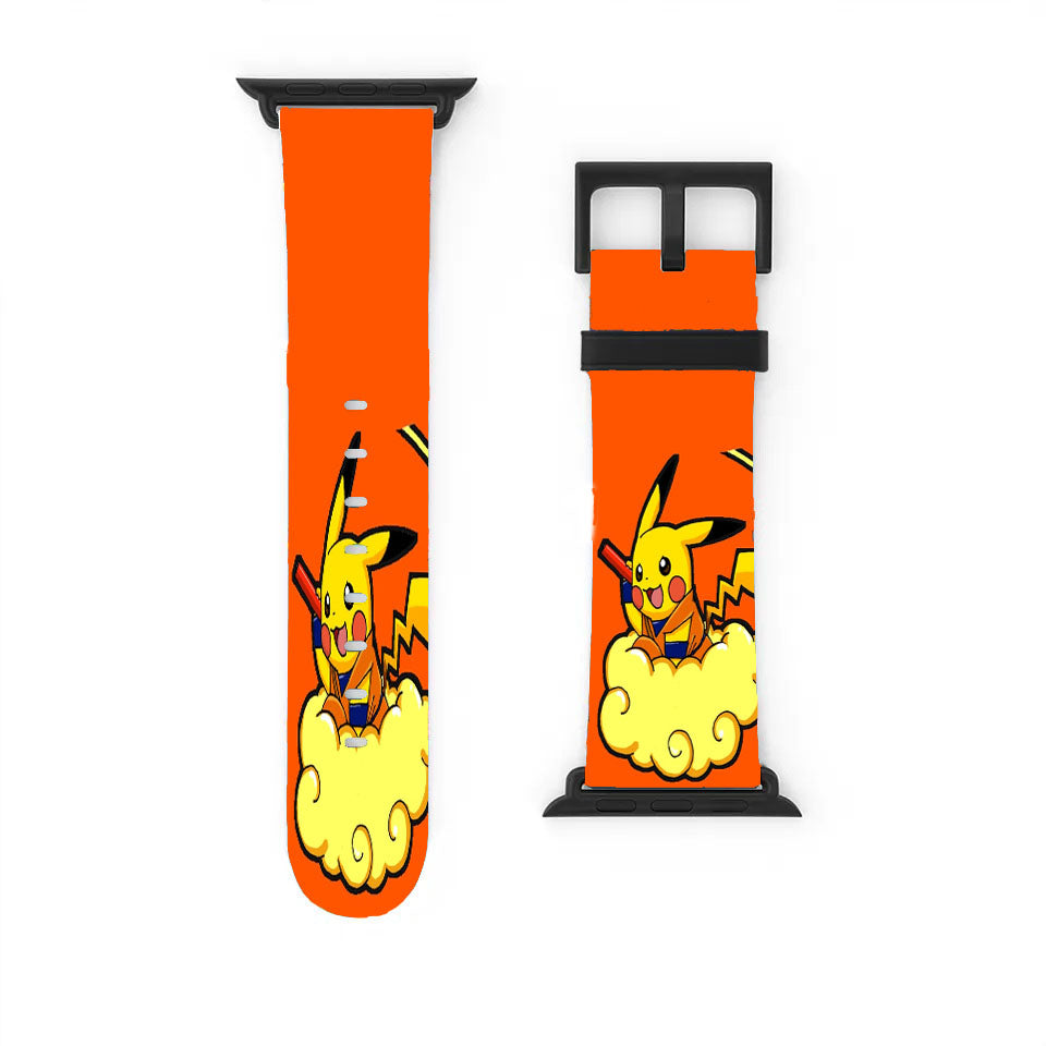 Pikachu Goku Dragon Ball Apple Watch Band 38Mm - 44Mm
