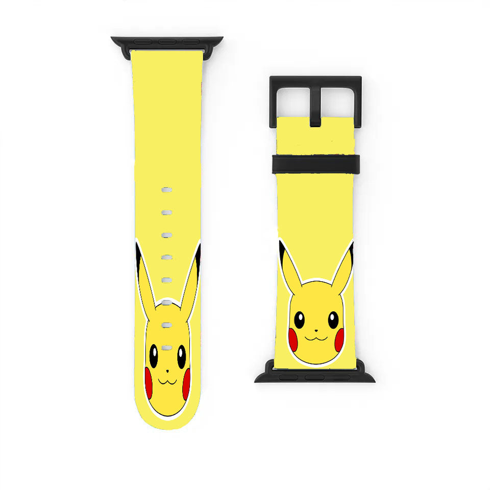 Pikachu Head Apple Watch Band 38Mm - 44Mm