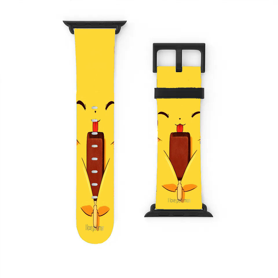 Pikachu Ice Cream August Apple Watch Band 38Mm - 44Mm