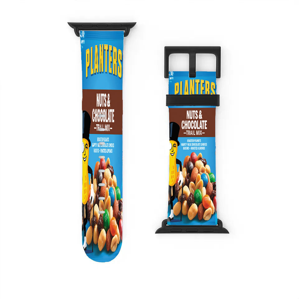 Planters Nuts And Chocolate Trail Mix Mr Peanut Apple Watch Band 38Mm - 44Mm