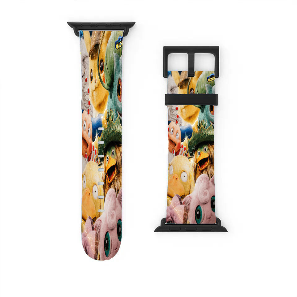 Pokemon Detective Pikachu Mons Apple Watch Band 38Mm - 44Mm
