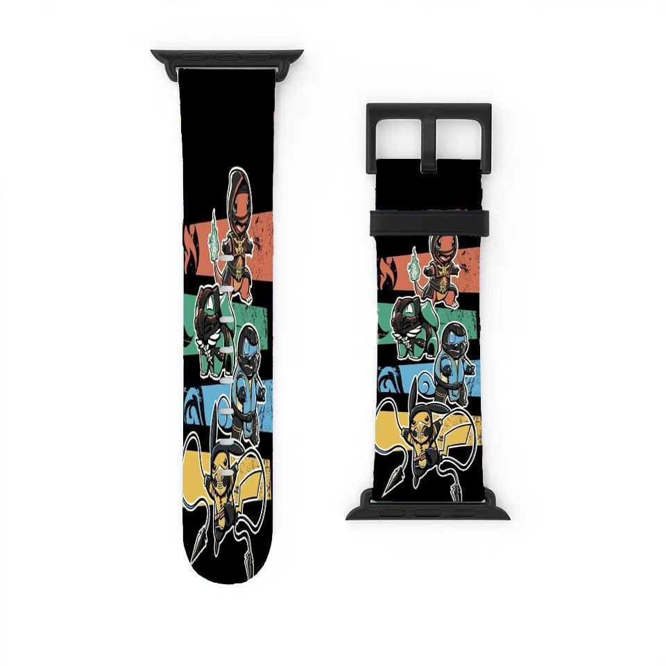 Pokemon Mortal Kombat Apple Watch Band 38Mm - 44Mm