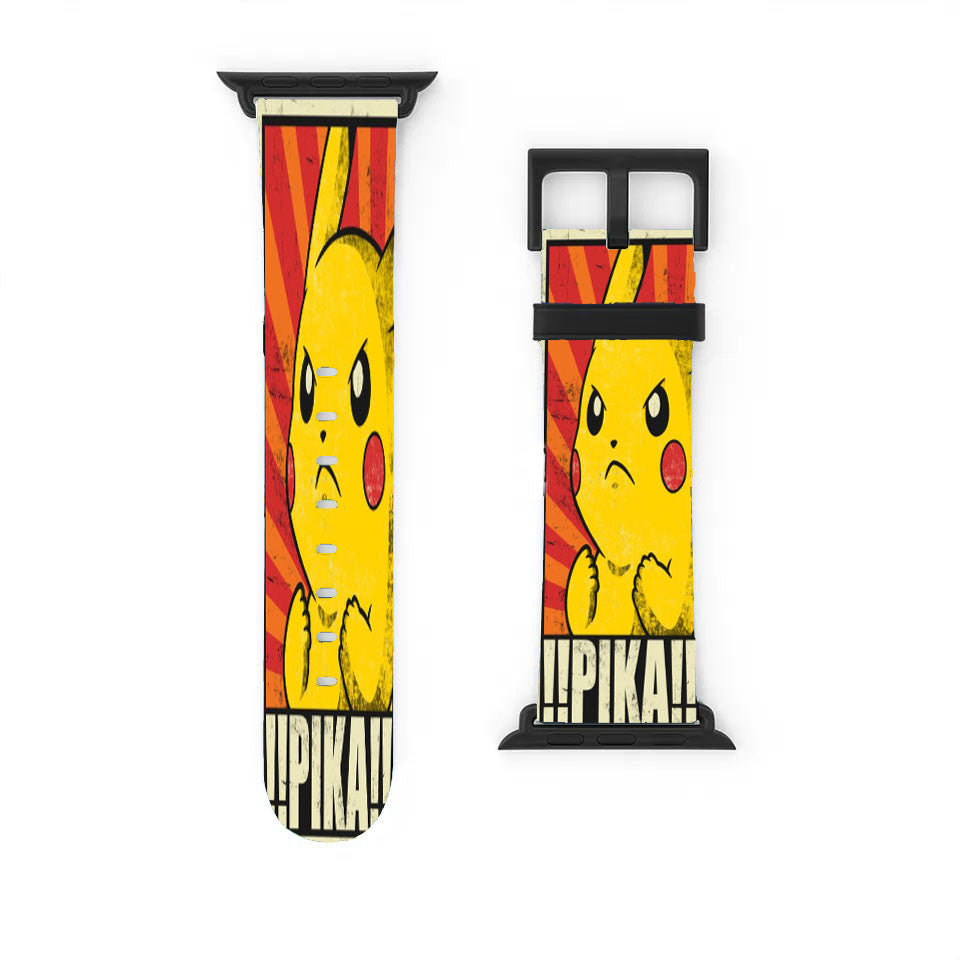 Pokemon Pika Pikachu Japan Apple Watch Band 38Mm - 44Mm