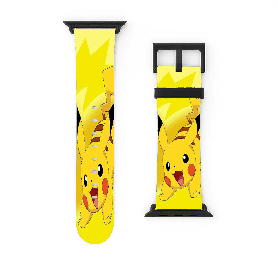 Pokemon Pikachu Happy Laugh Apple Watch Band 38Mm - 44Mm