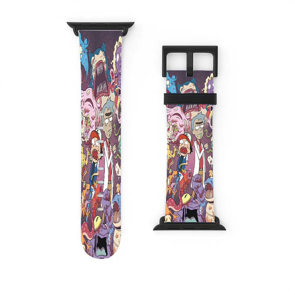 Pokemon Ricky Morti Style Apple Watch Band 38Mm - 44Mm