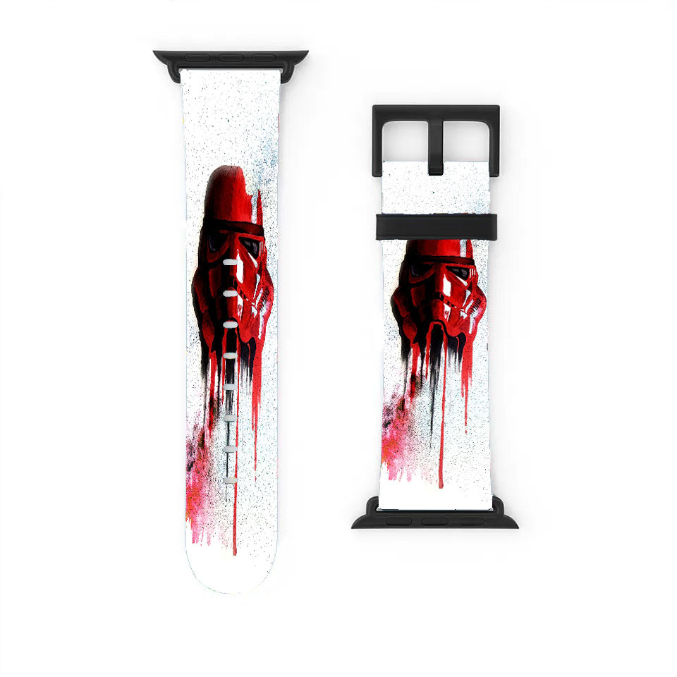 Red Stormtrooper Star Wars Apple Watch Band 38Mm - 44Mm