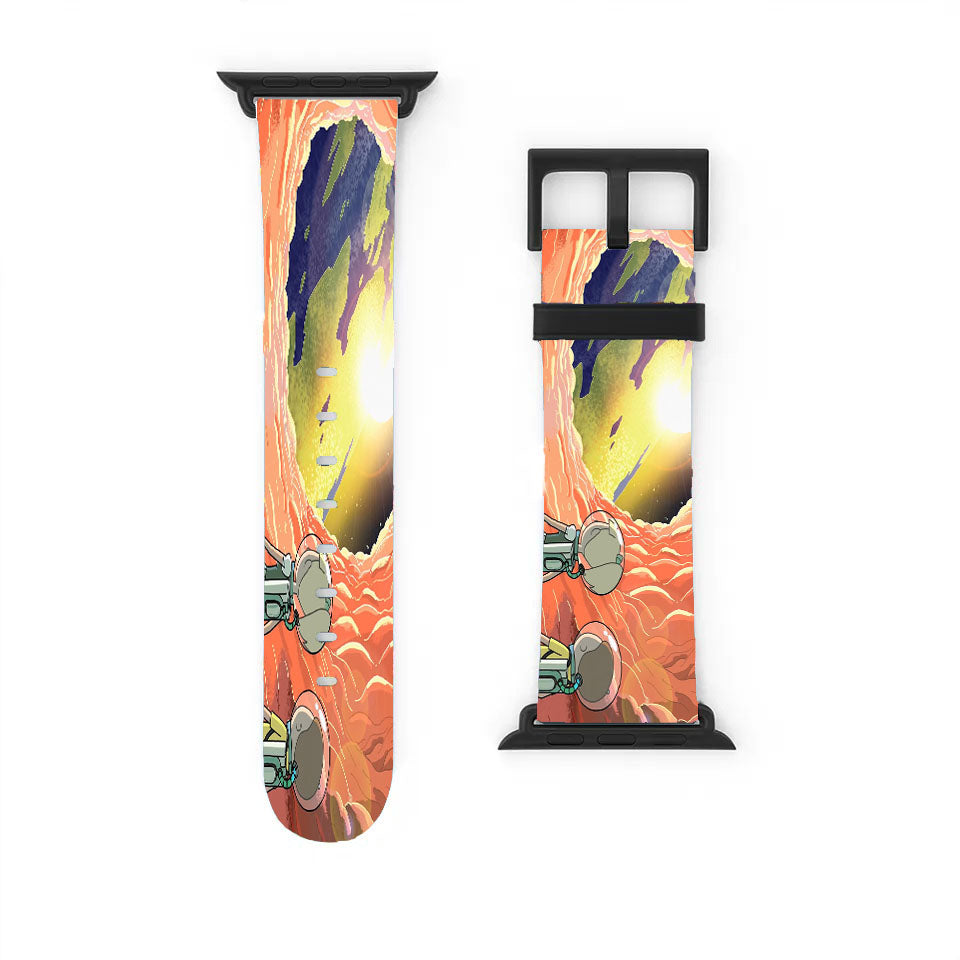 Rick And Morty Anatomy Park Apple Watch Band 38Mm - 44Mm