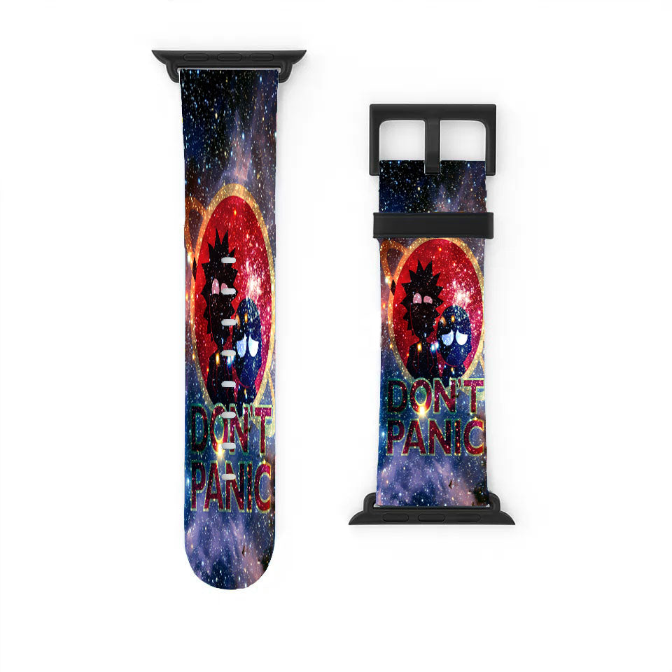 Rick And Morty Dont Panic Apple Watch Band 38Mm - 44Mm
