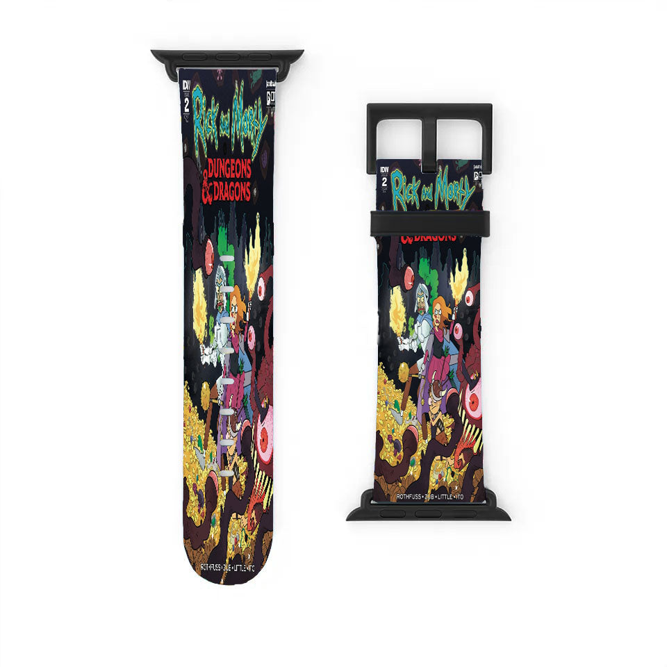 Rick And Morty Dungeons And Dragons Apple Watch Band 38Mm - 44Mm